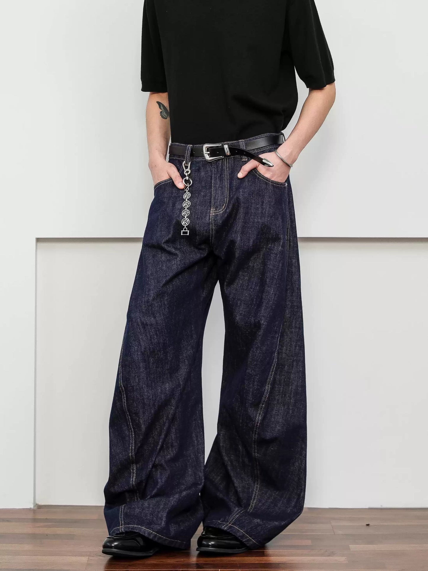 Indigo Curve Pants