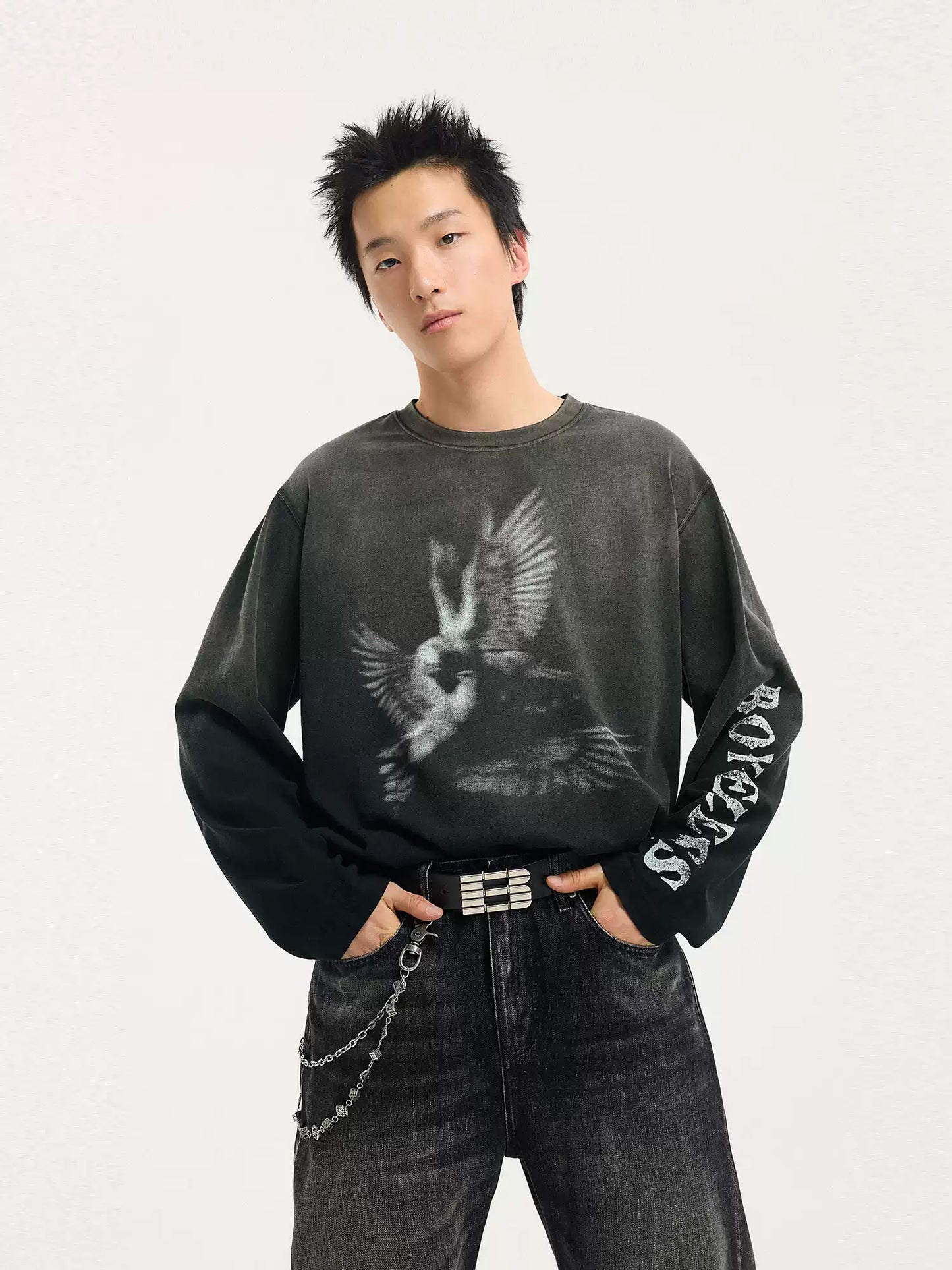 Faded Wings Sweaters