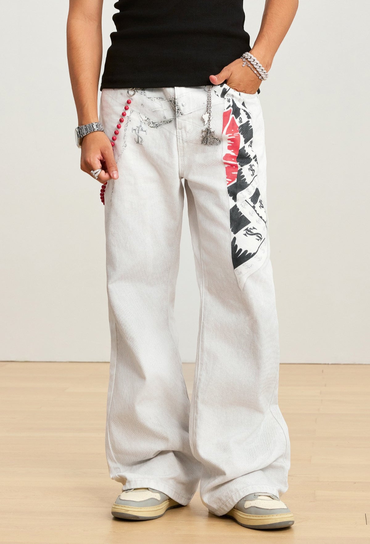 Kerchief 3D Pants