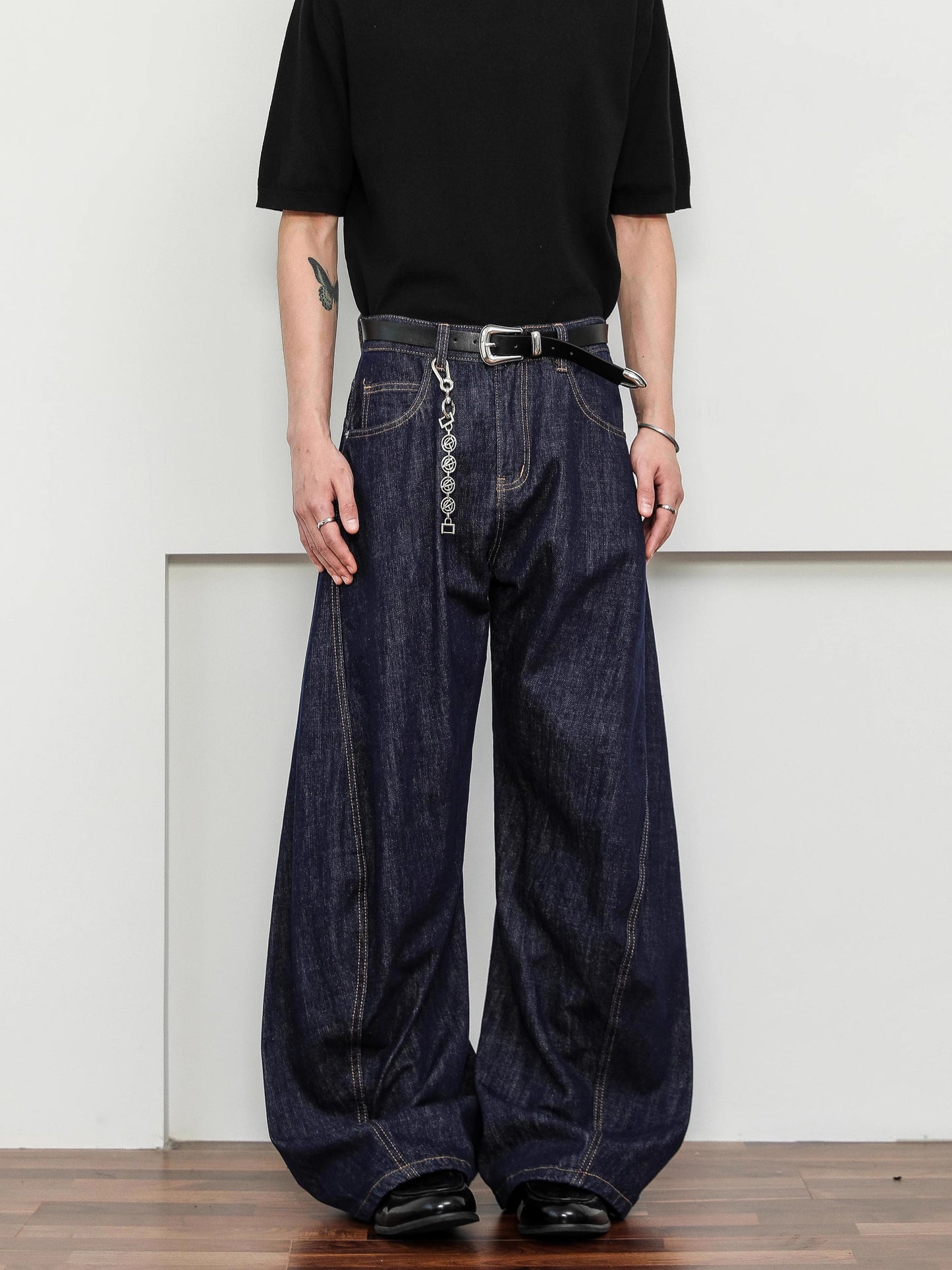 Indigo Curve Pants
