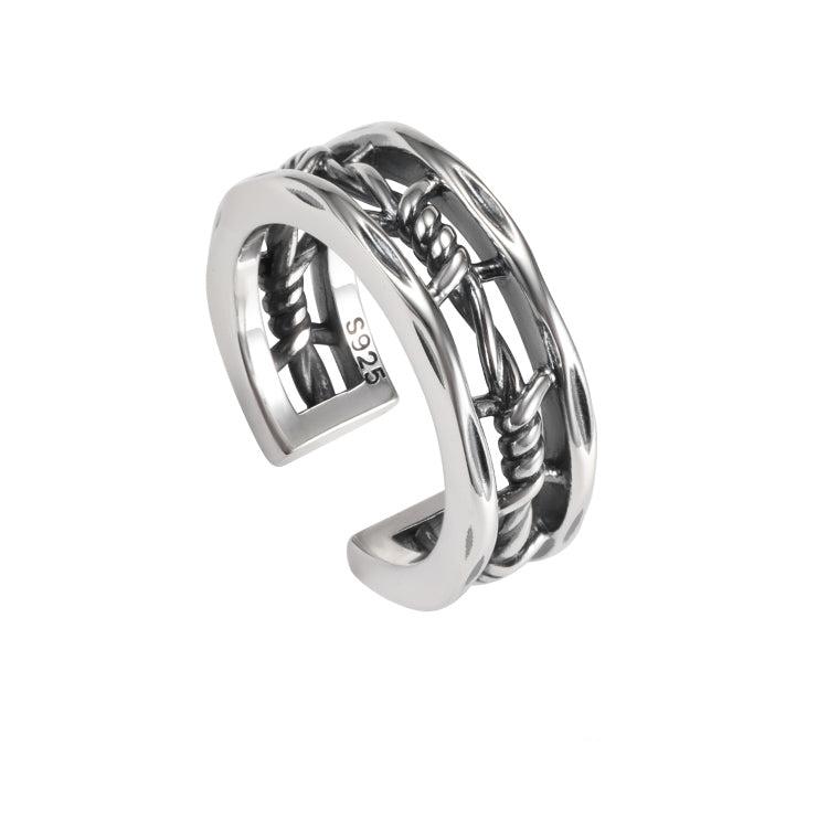 Hollow Twist S925 Ring