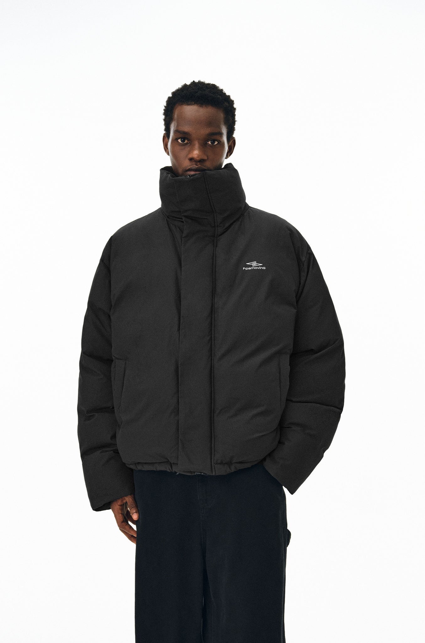 Textured Puffer Jacket