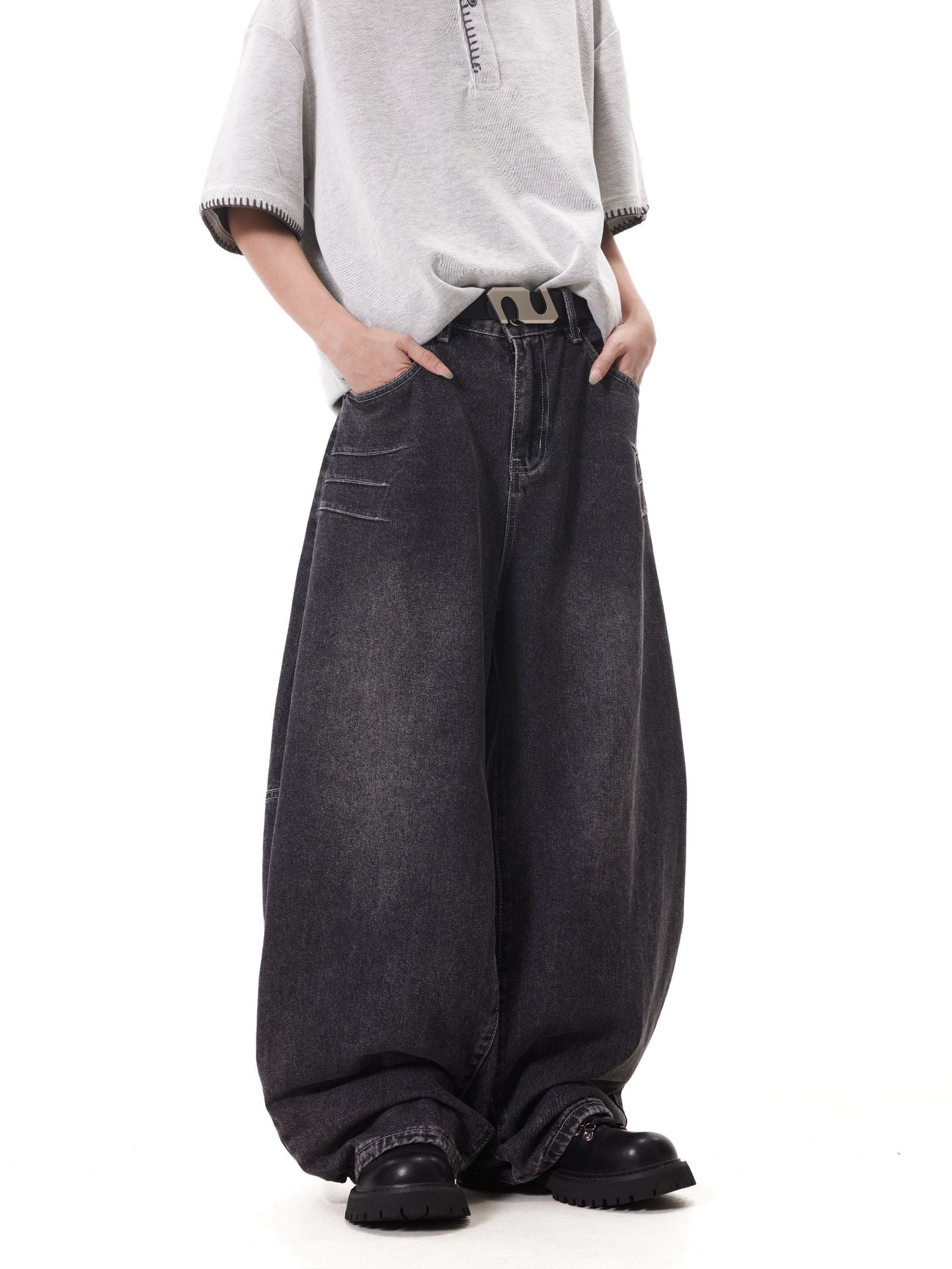 Wash Curve Pants