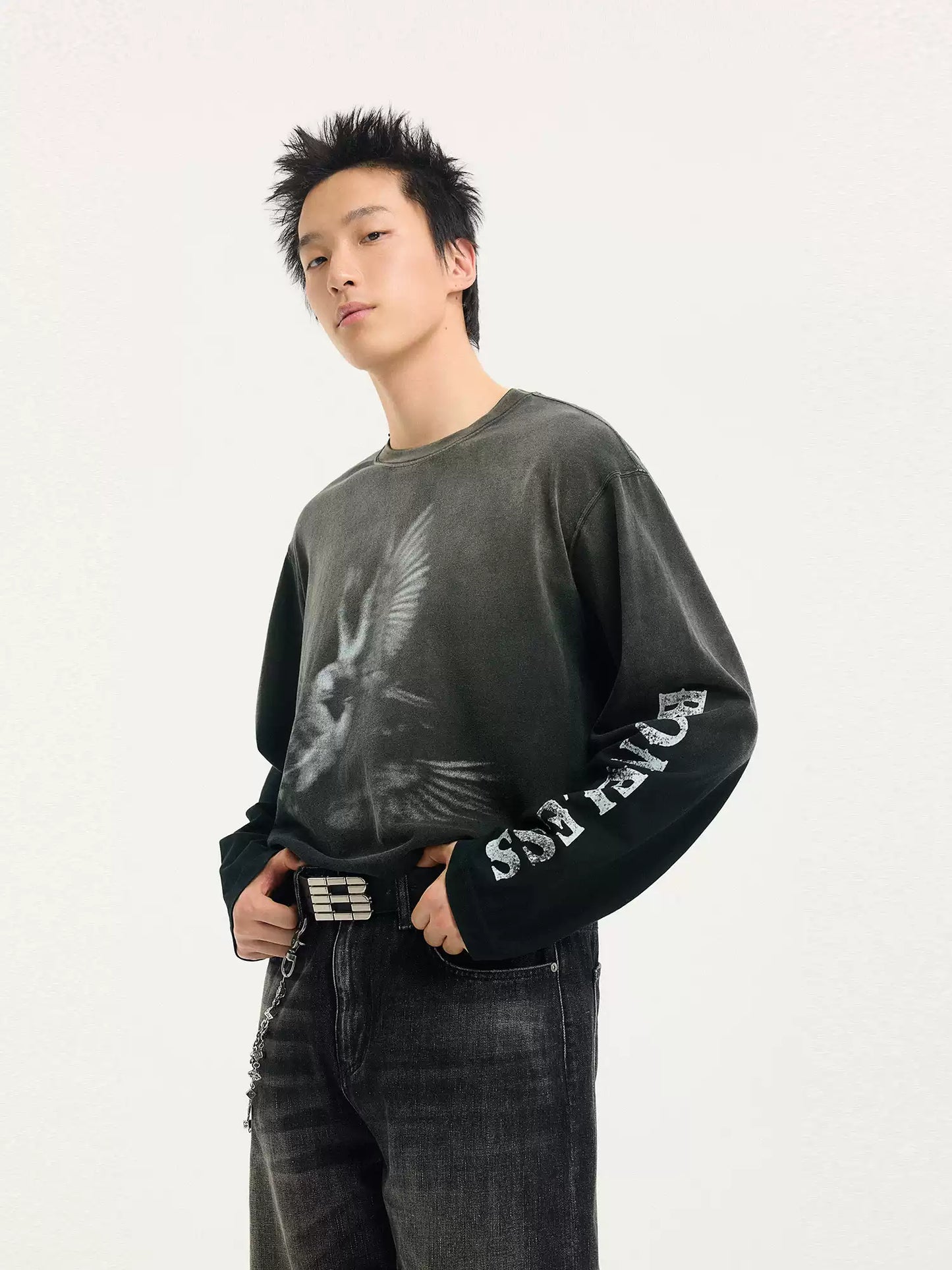 Faded Wings Sweaters