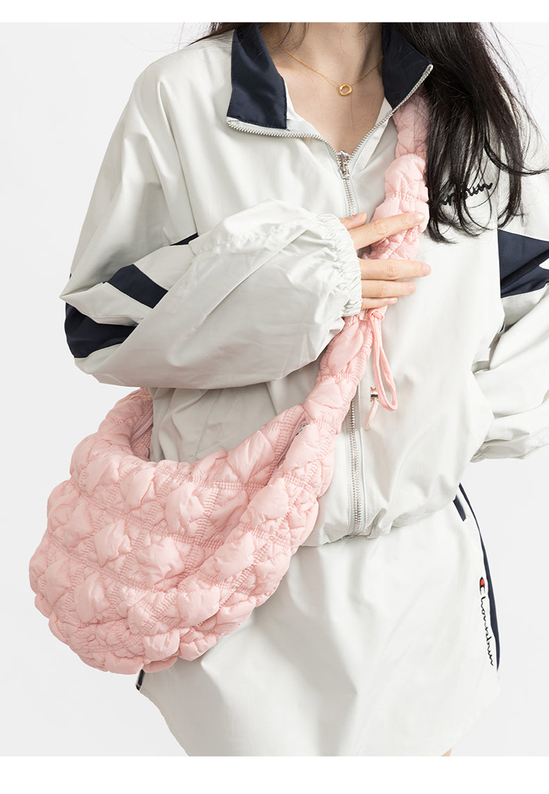 Quad Puffy Shoulder Bag