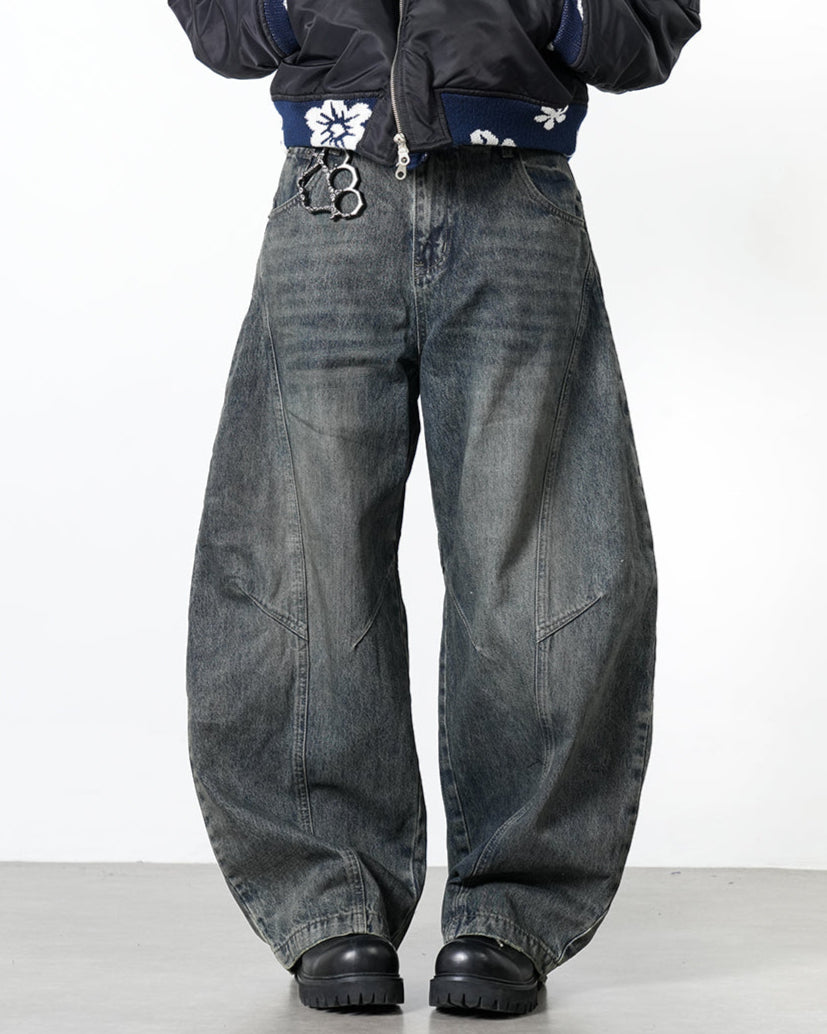 Vintage Fade Curve Pants