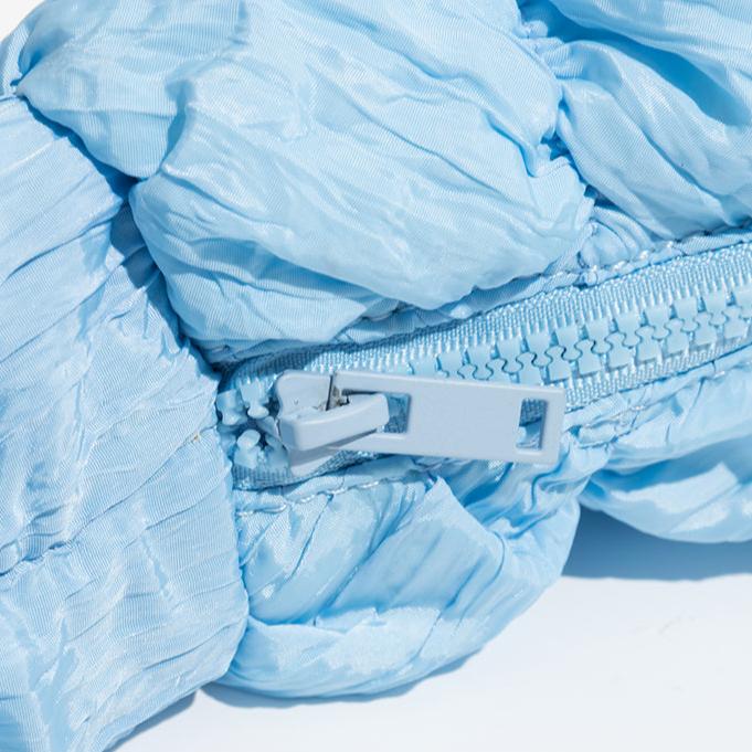 Crossy Pleated Shoulder Bag