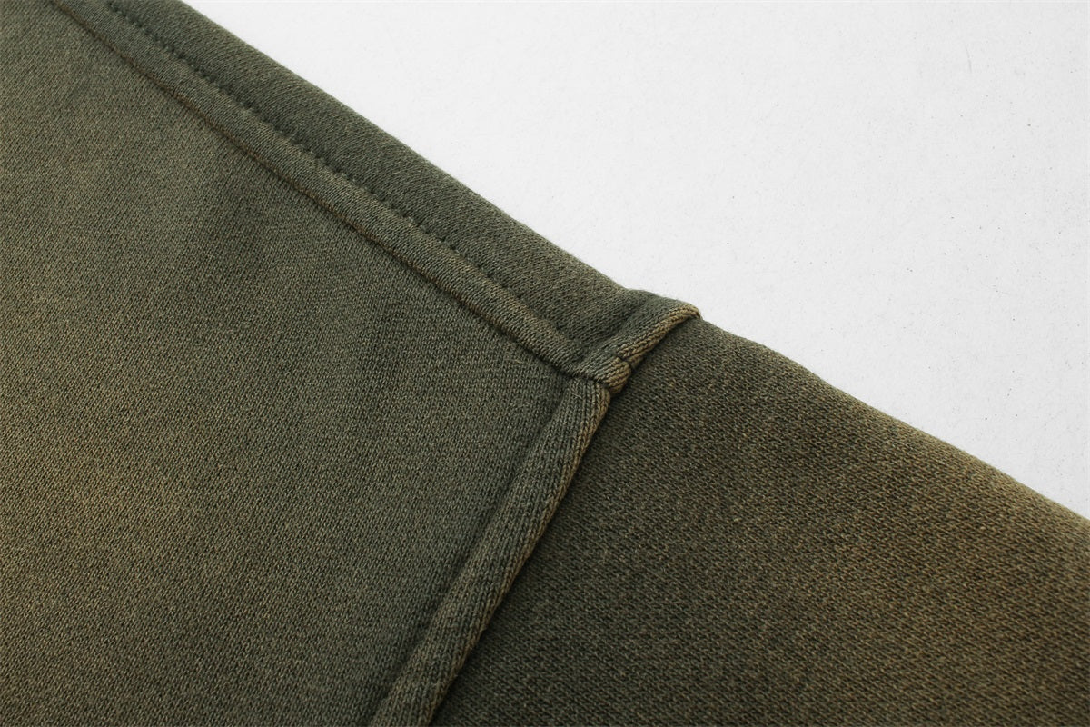 Distressed Box Hoodie