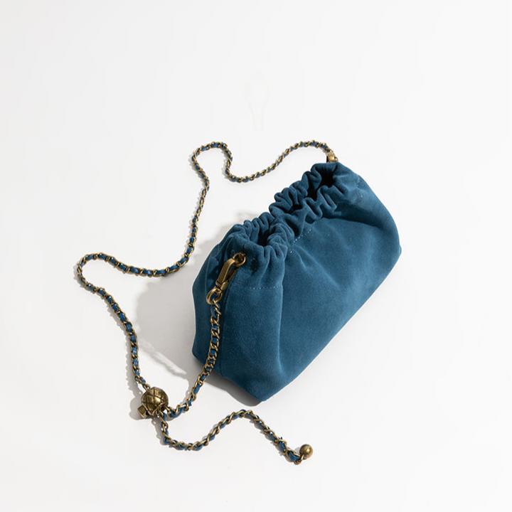 Mini Suede Messenger Bag