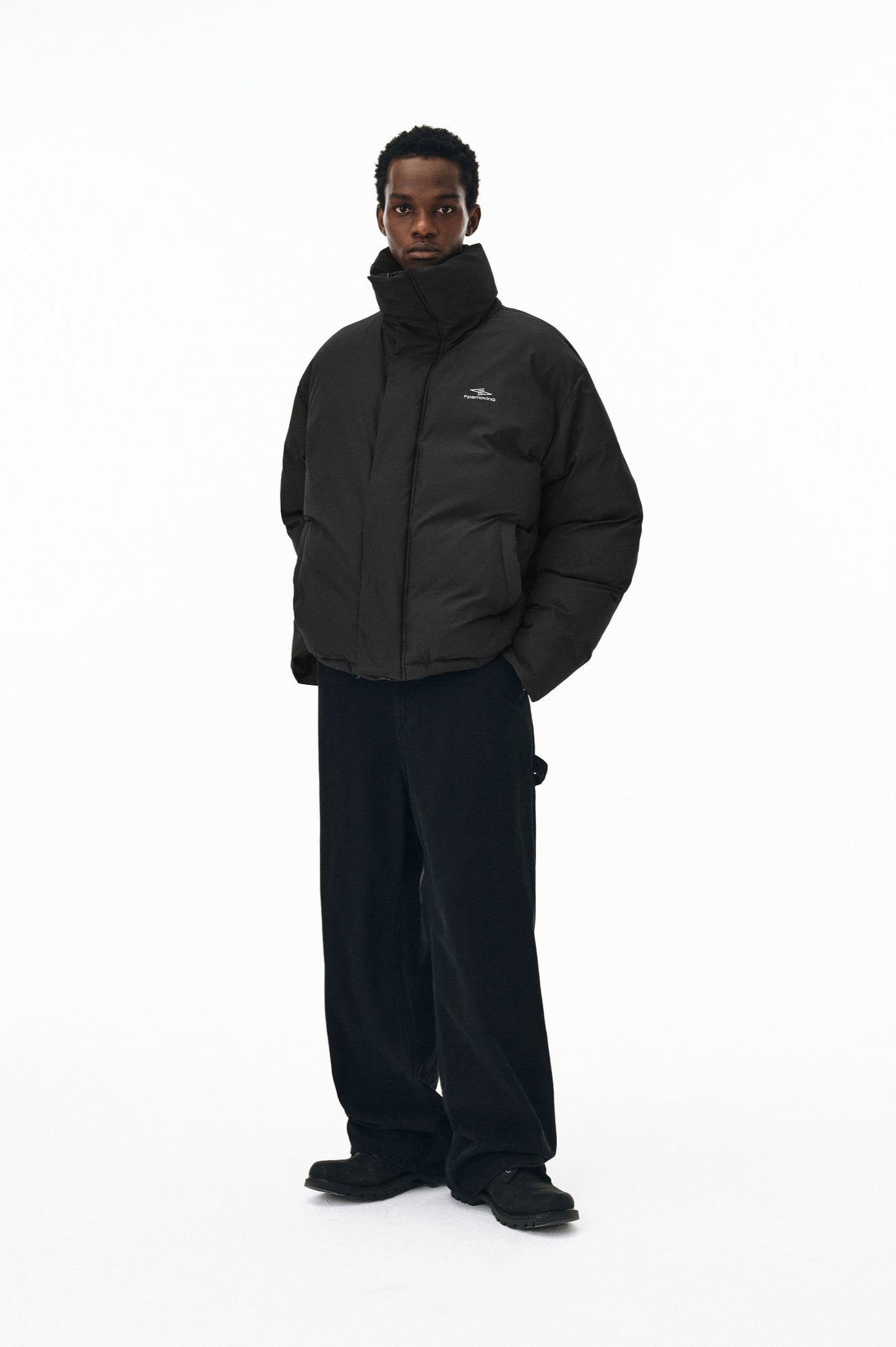 Textured Puffer Jacket