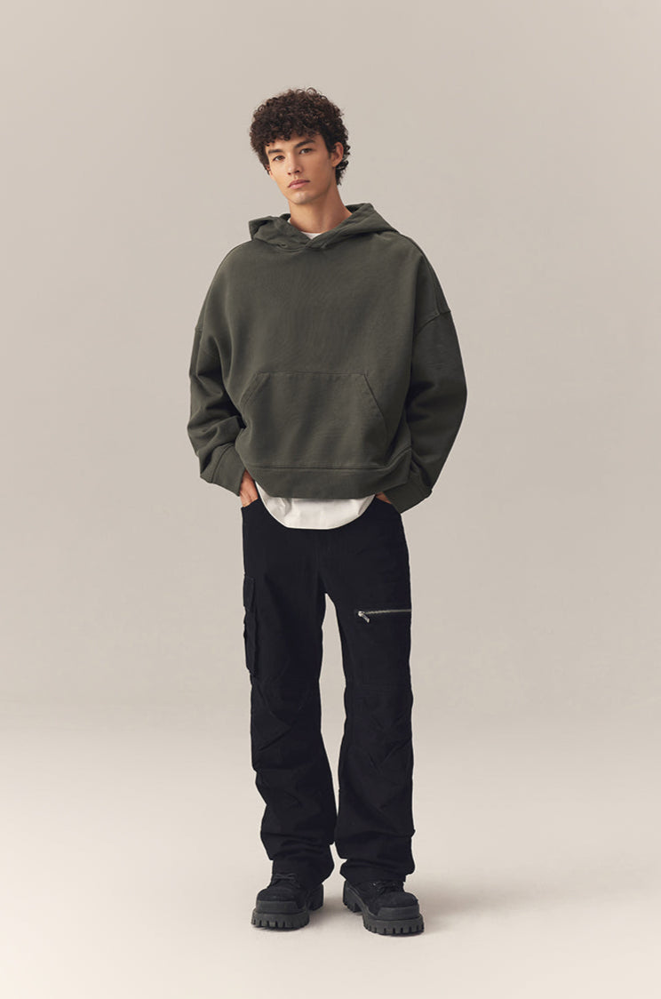 Oversized Cotton Hoodie