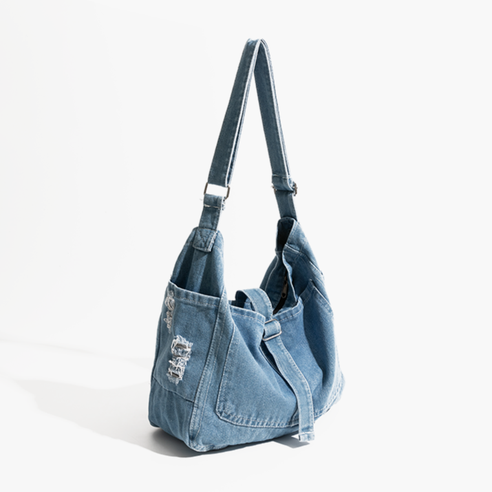 Demi Denim Crossbody Bag
