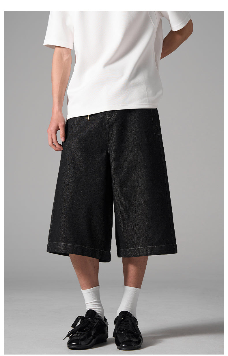 Baggy Denim Shorts