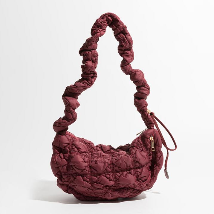 Quad Puffy Adjustable Shoulder Bag