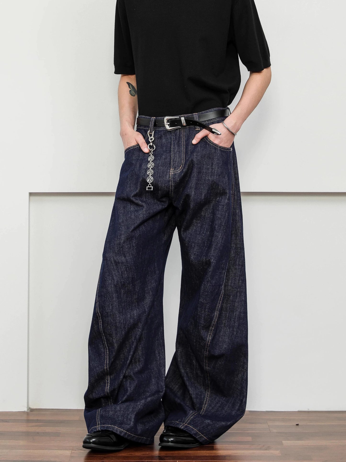 Indigo Curve Pants