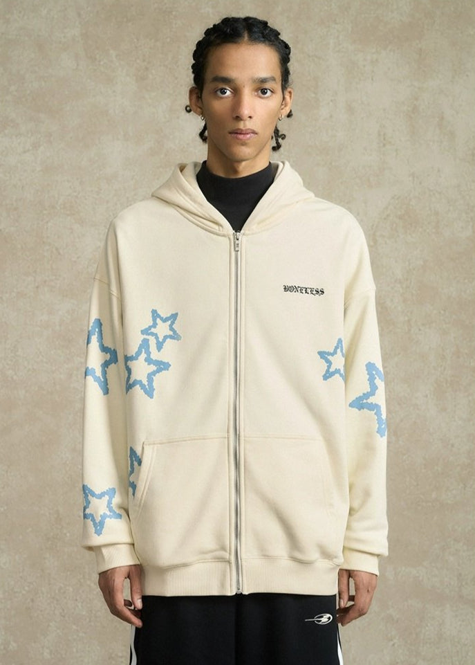 Star Zip Hoodie
