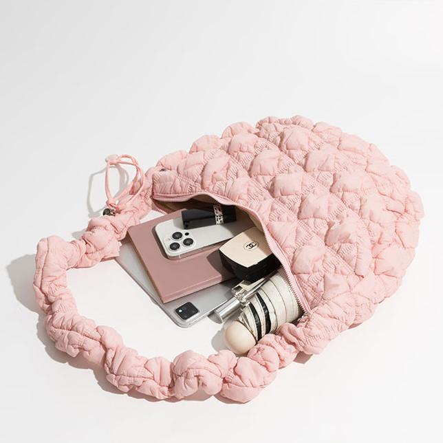 Quad Puffy Shoulder Bag
