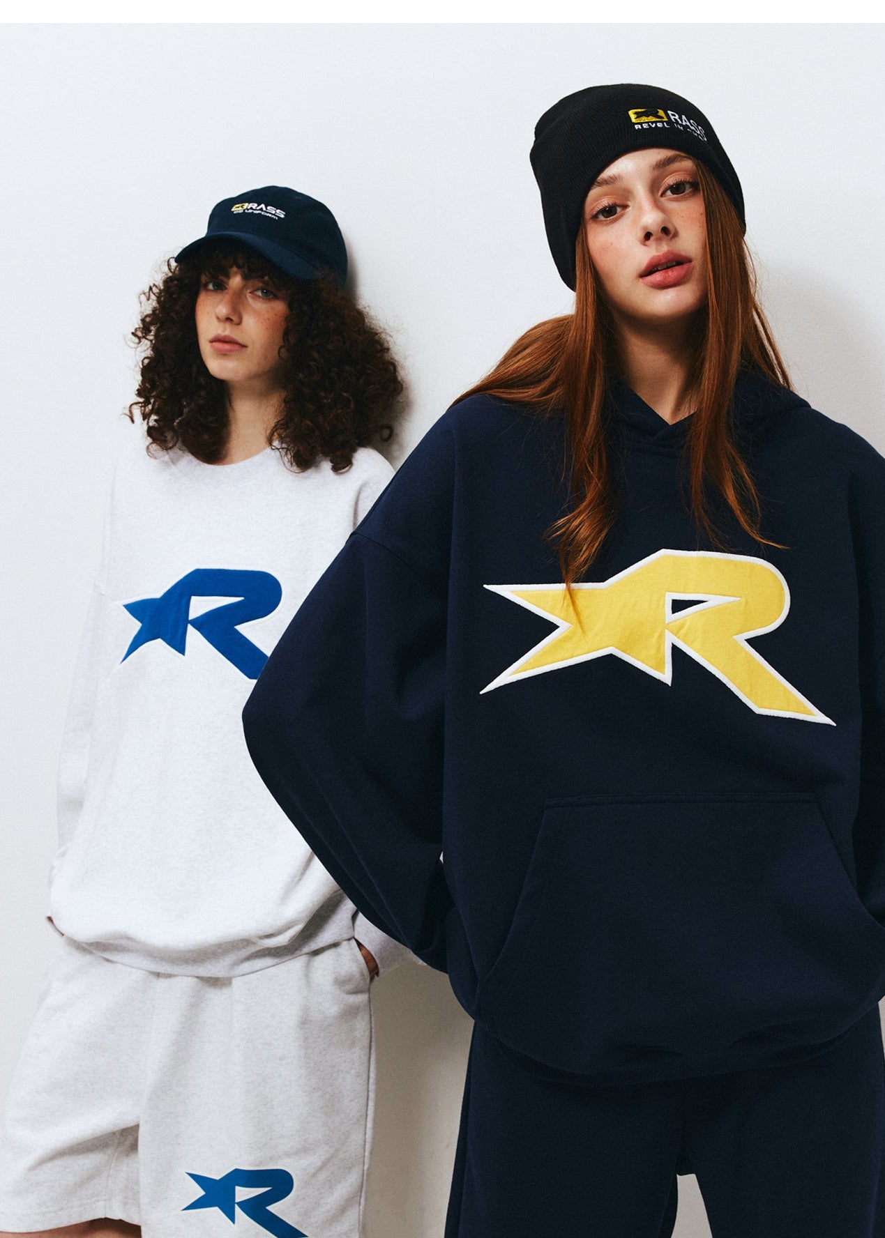 RASS Star Contrasting Patch Hoodie