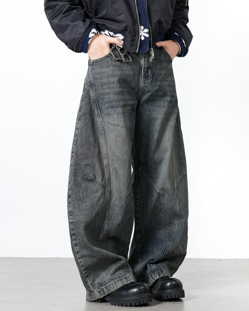 Vintage Fade Curve Pants