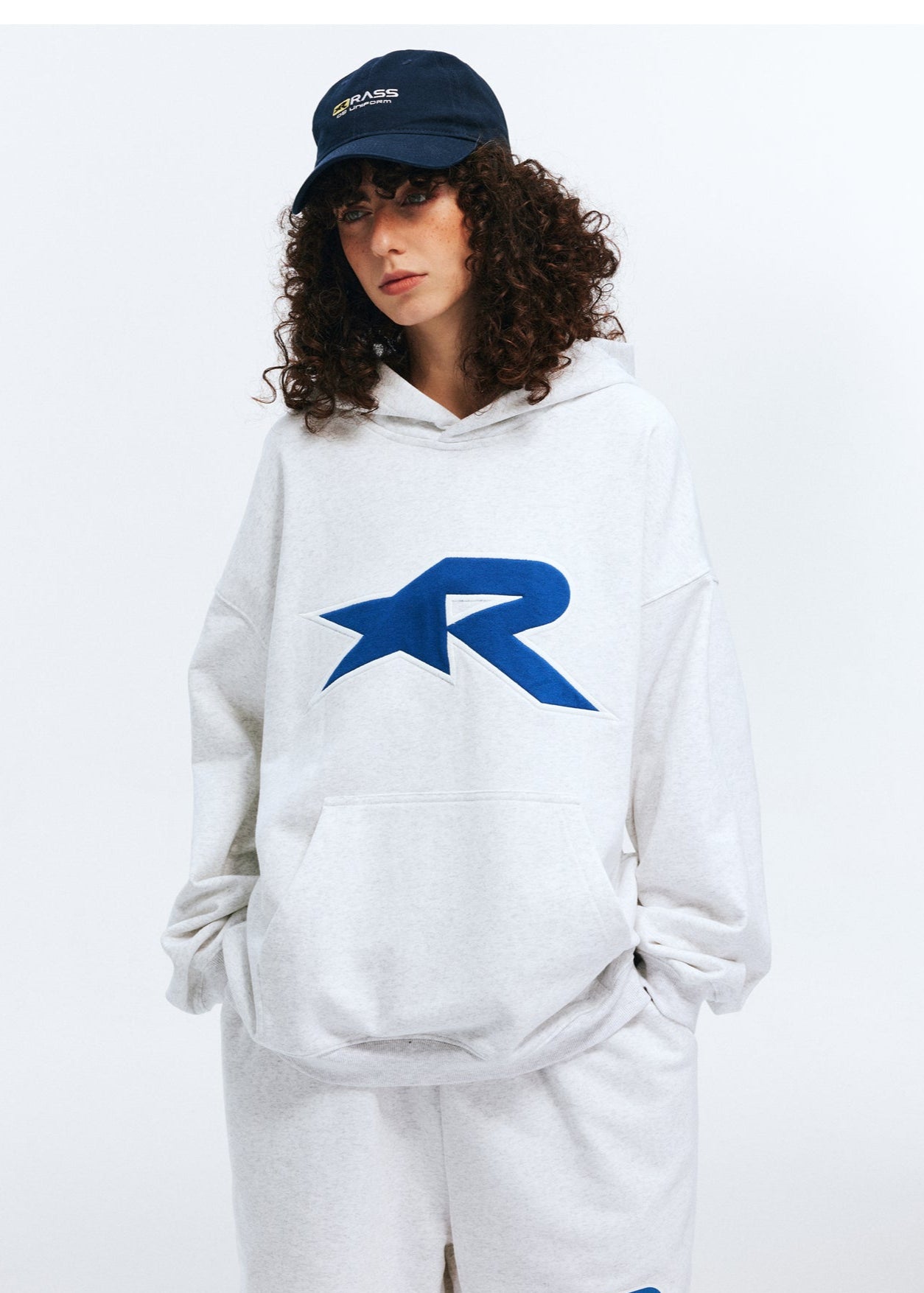 RASS Star Contrasting Patch Hoodie
