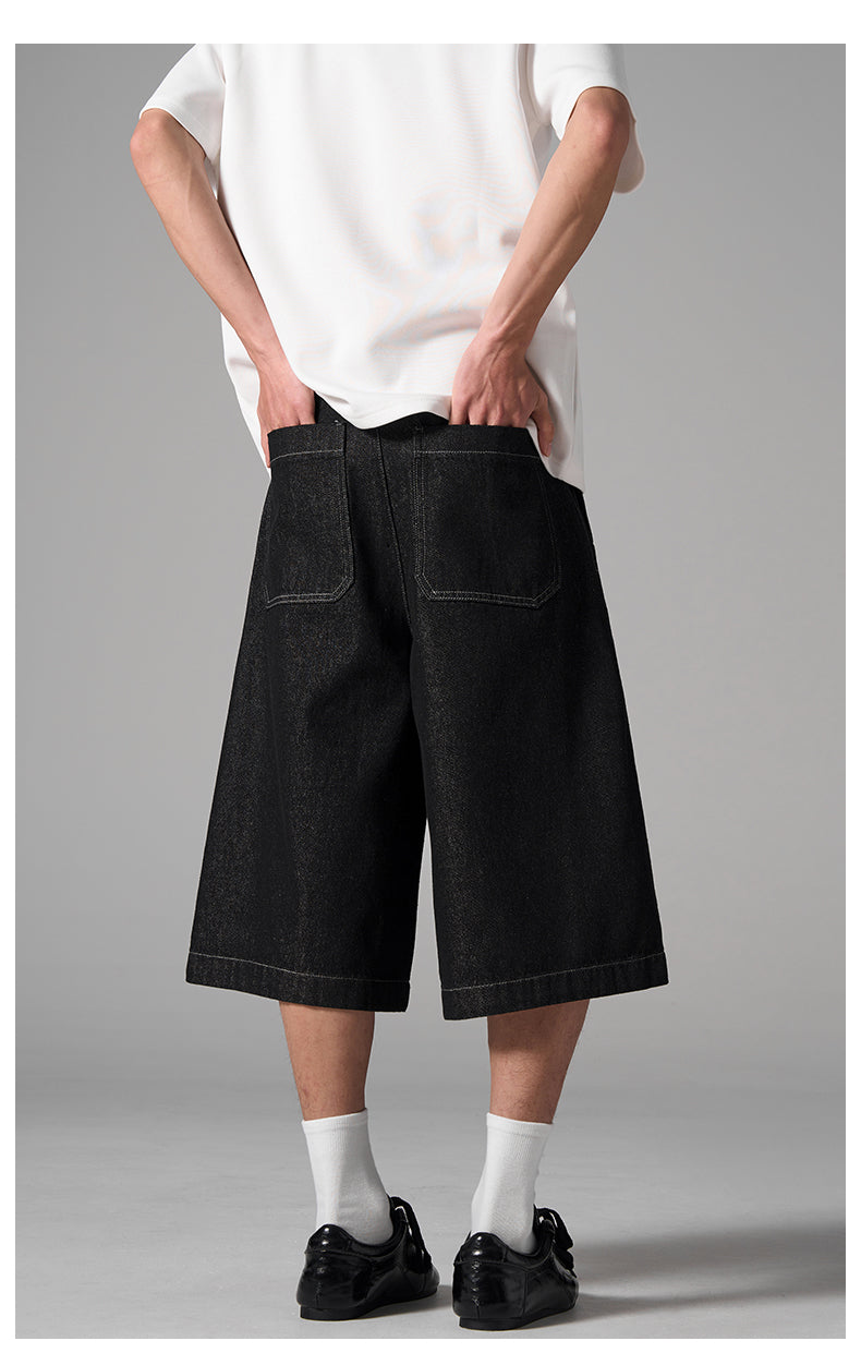 Baggy Denim Shorts