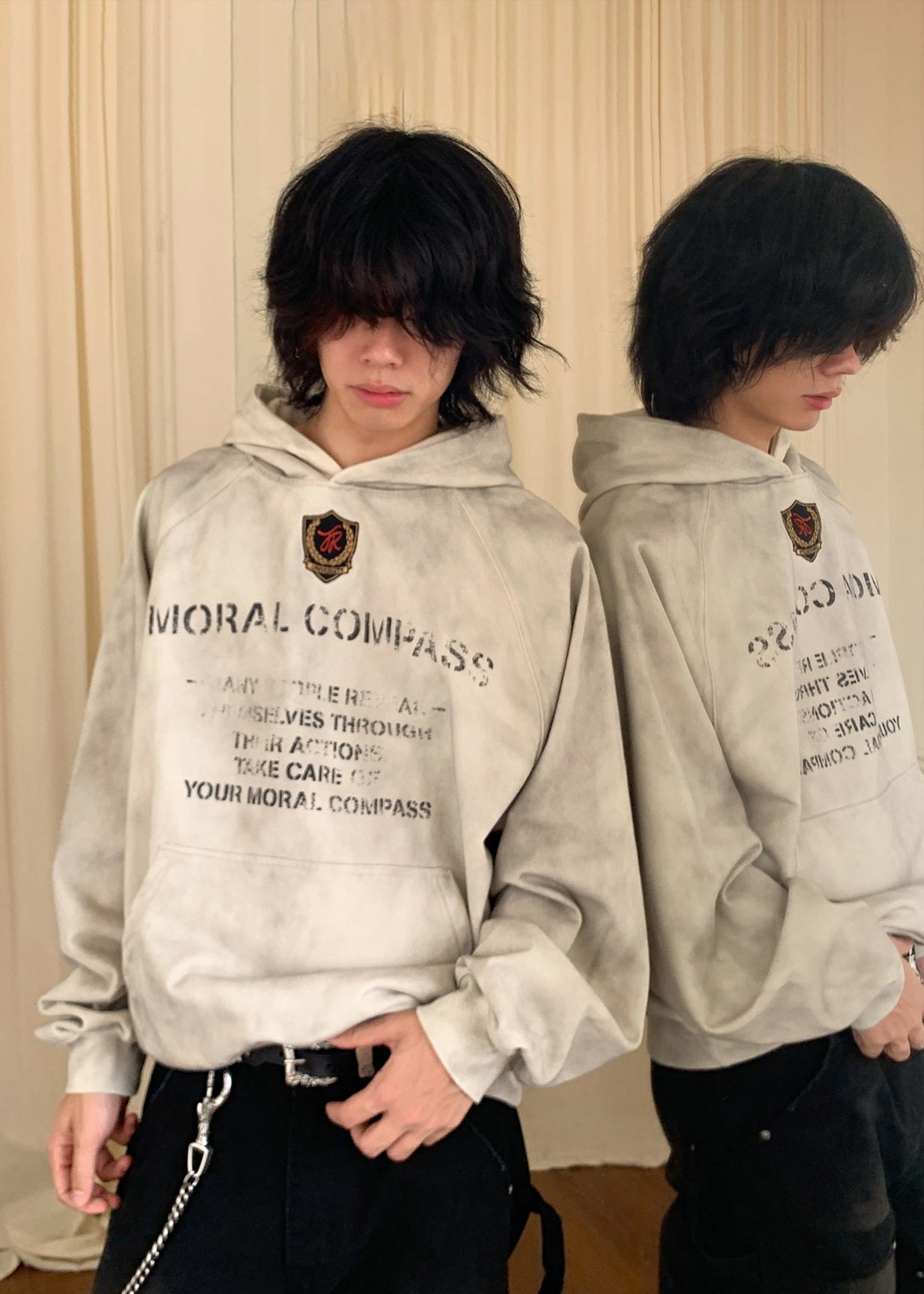 Moral Compass Graphic Hoodie