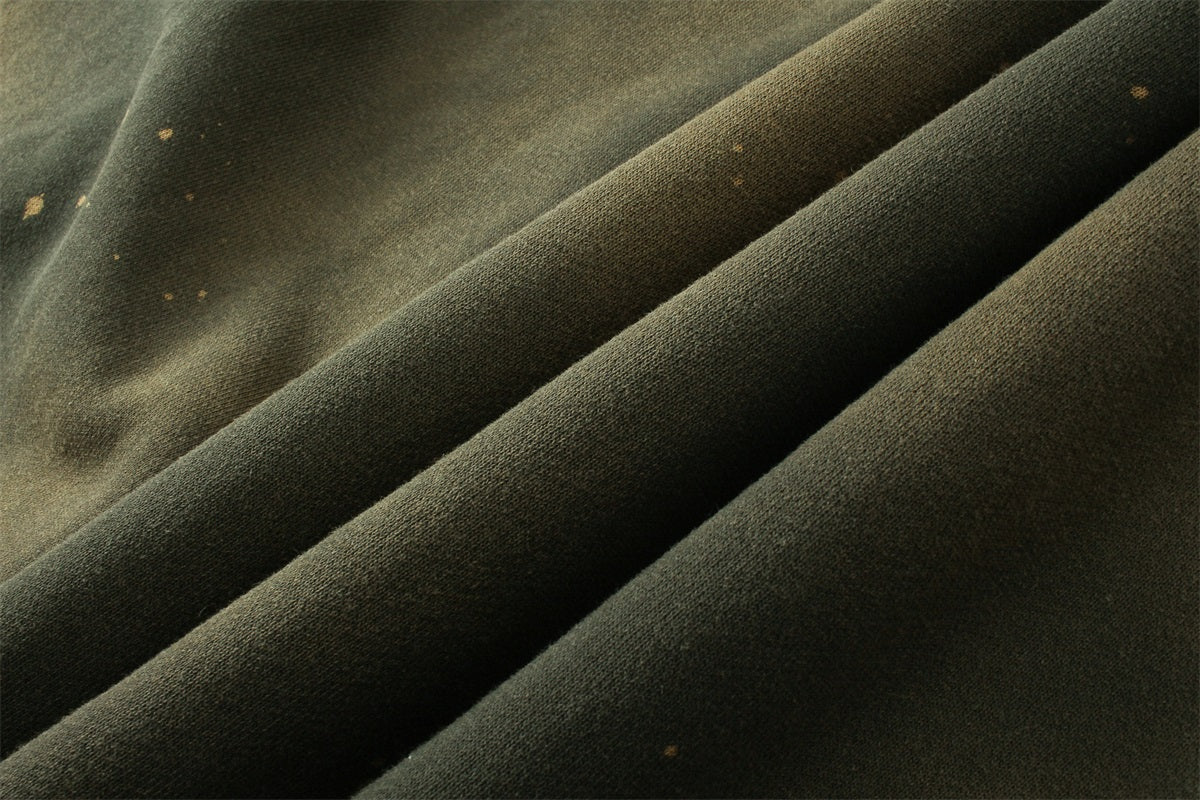 Distressed Box Hoodie