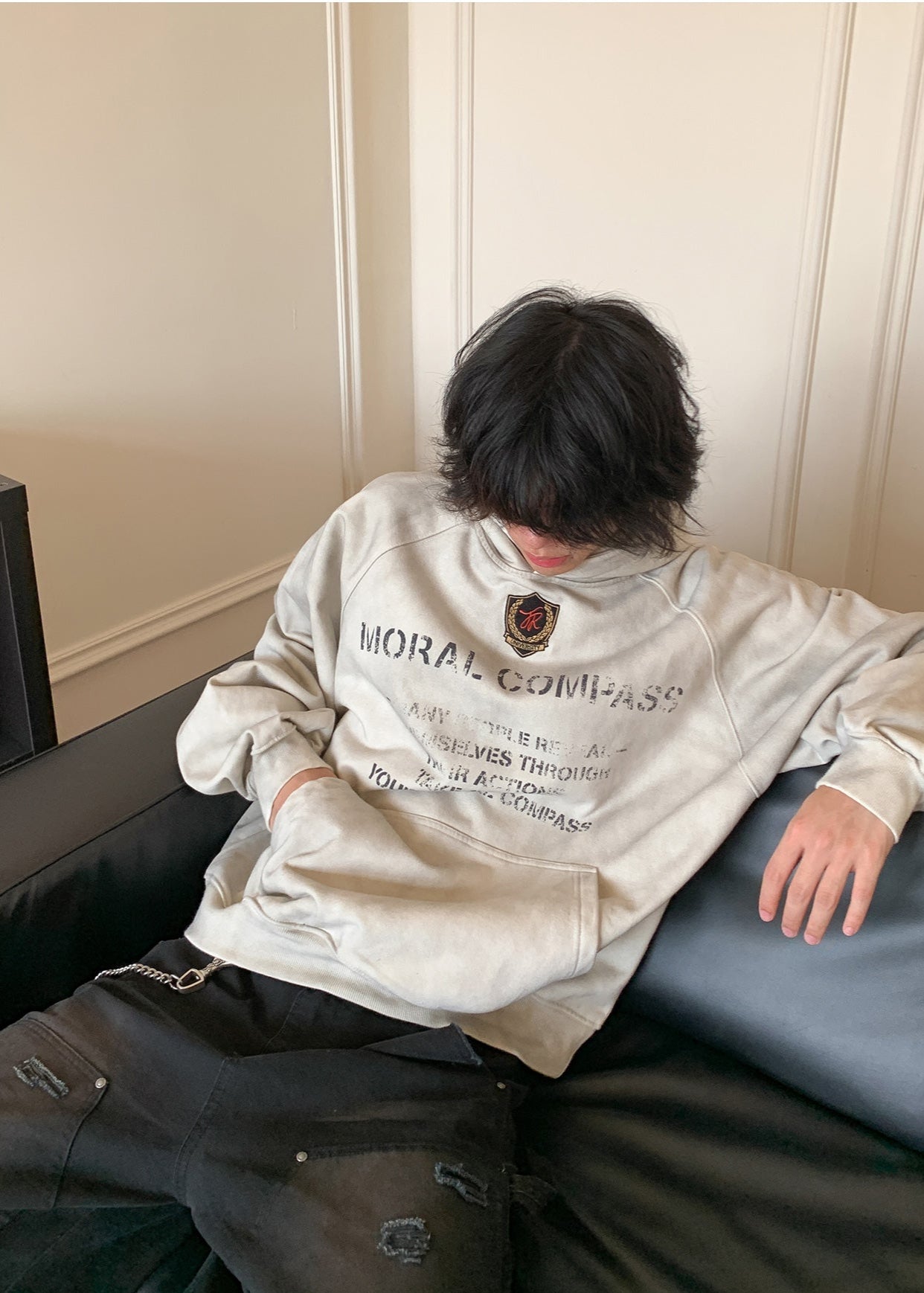 Moral Compass Graphic Hoodie