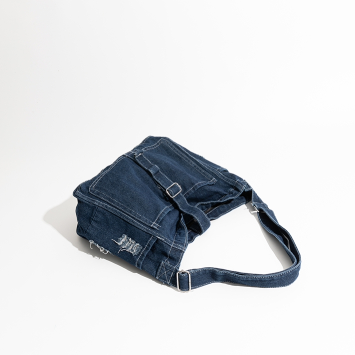 Demi Denim Crossbody Bag