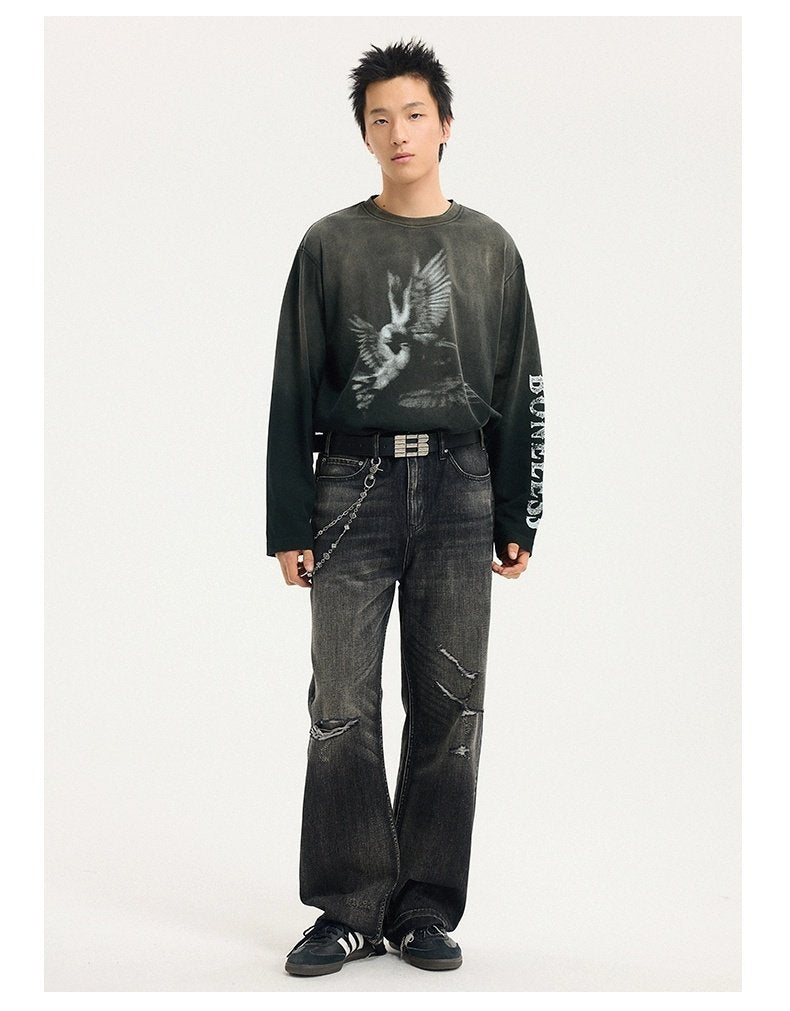 Faded Wings Sweaters