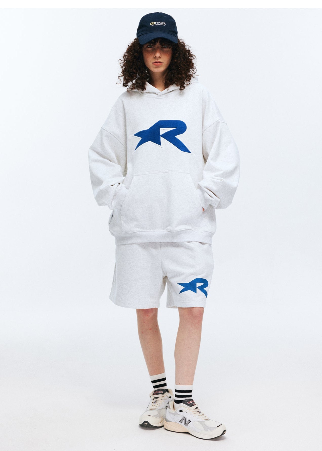 RASS Star Contrasting Patch Hoodie