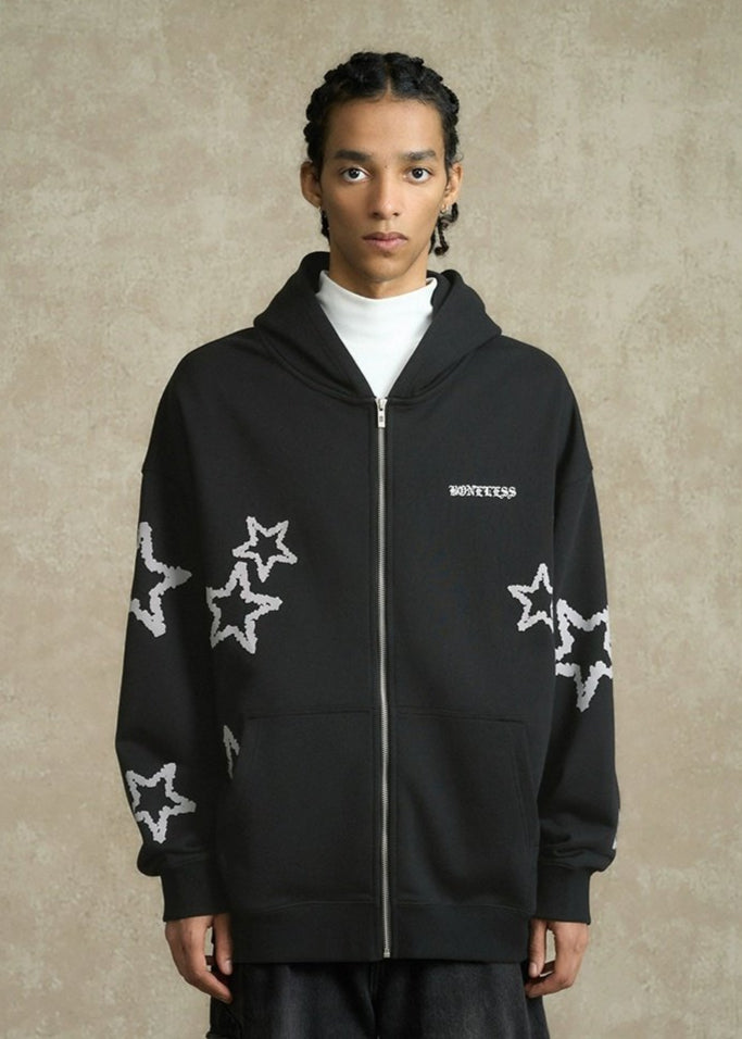 Star Zip Hoodie