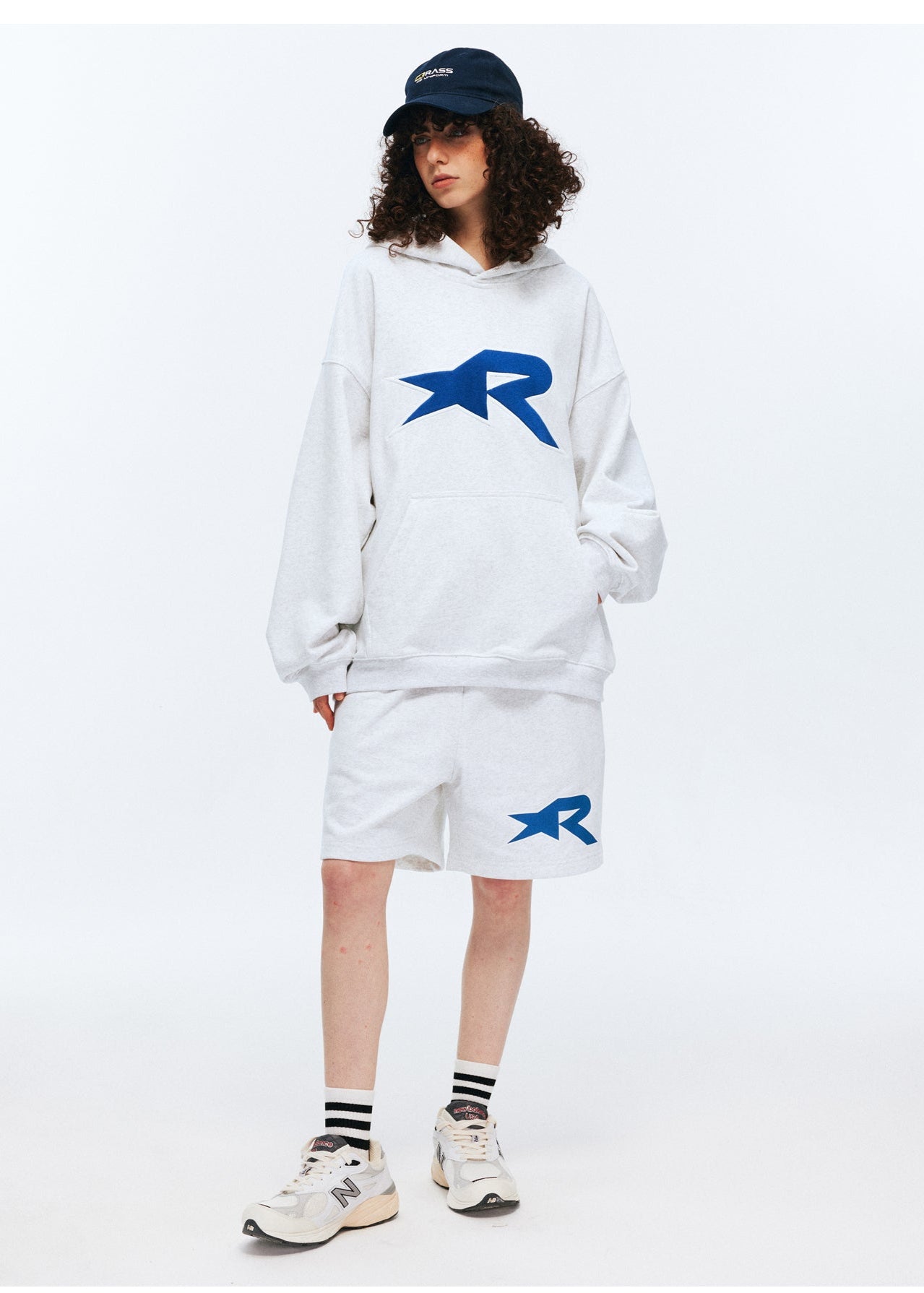 RASS Star Contrasting Patch Hoodie