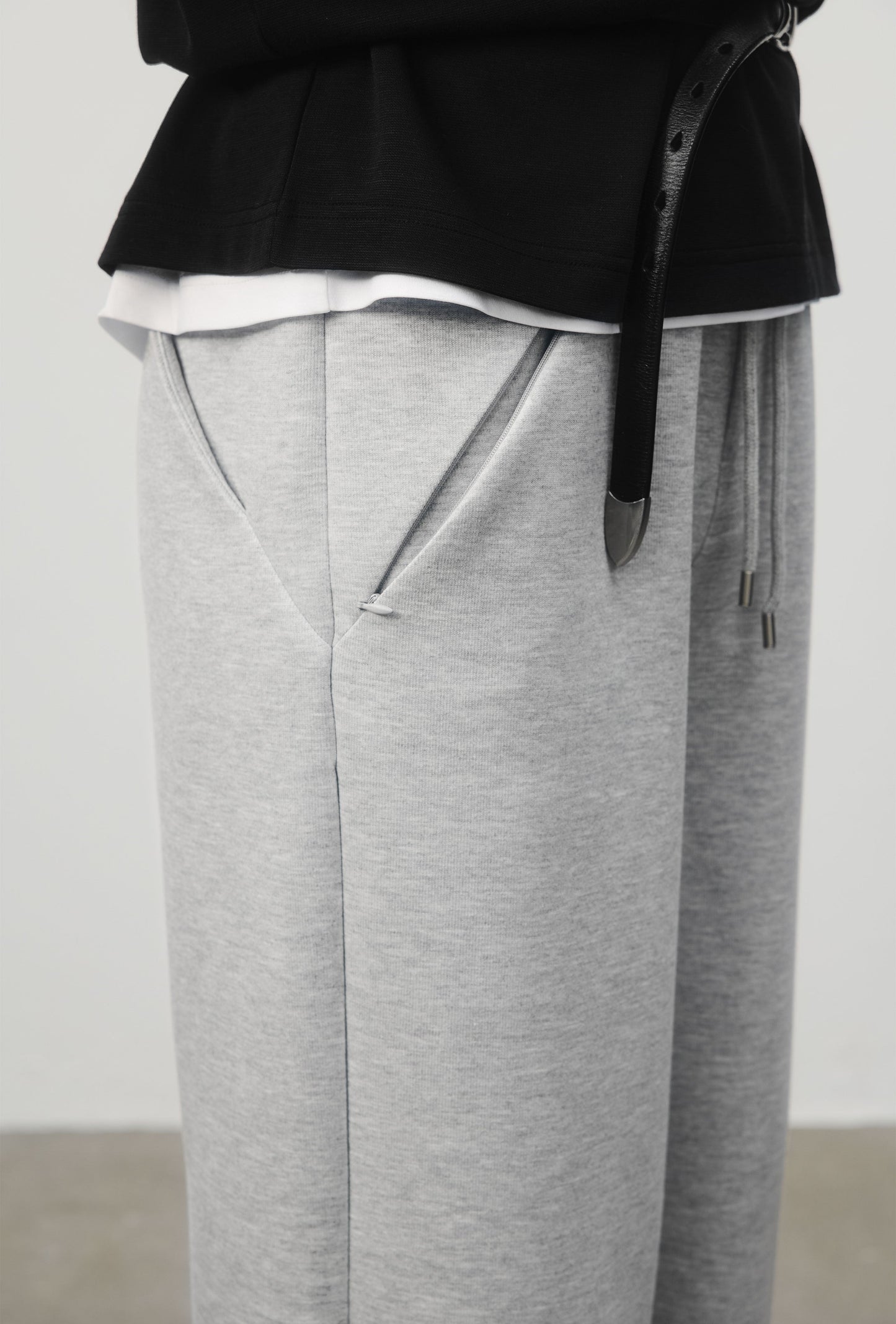 Wide-Leg Sweatpants