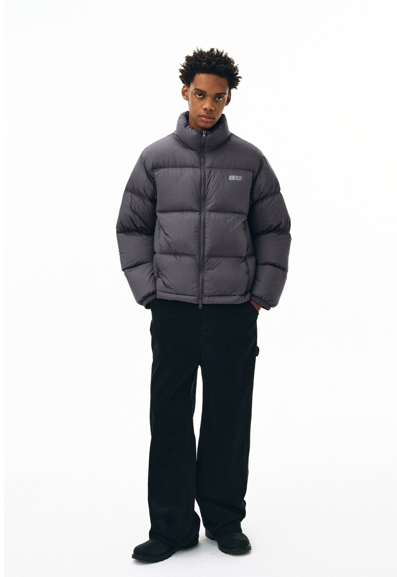 Nylon Puffer Jacket