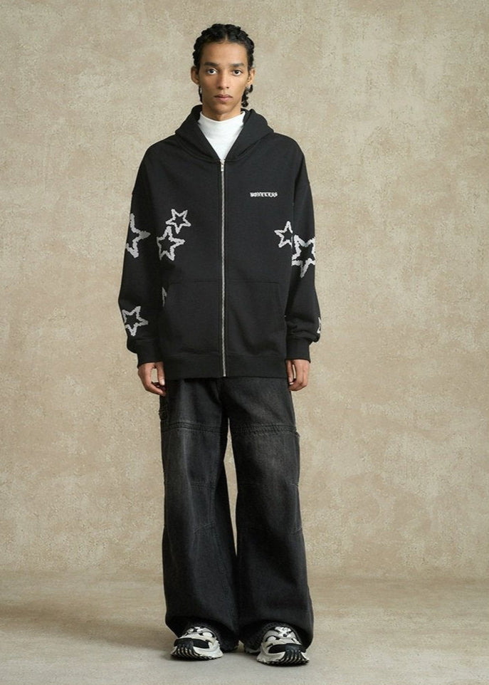 Star Zip Hoodie