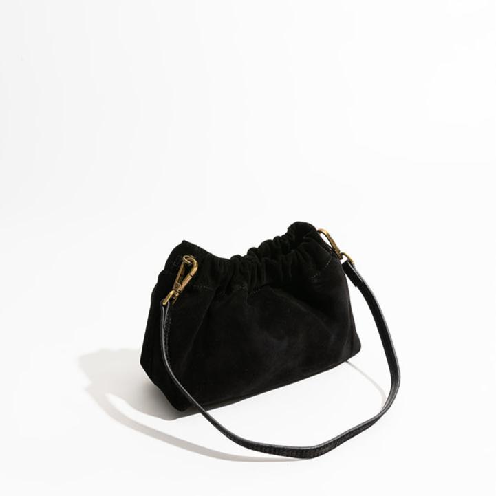 Mini Suede Messenger Bag