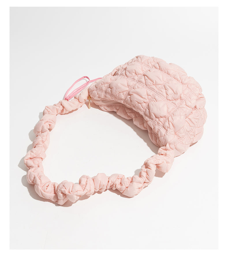 Quad Puffy Adjustable Shoulder Bag