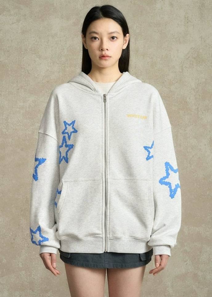 Star Zip Hoodie