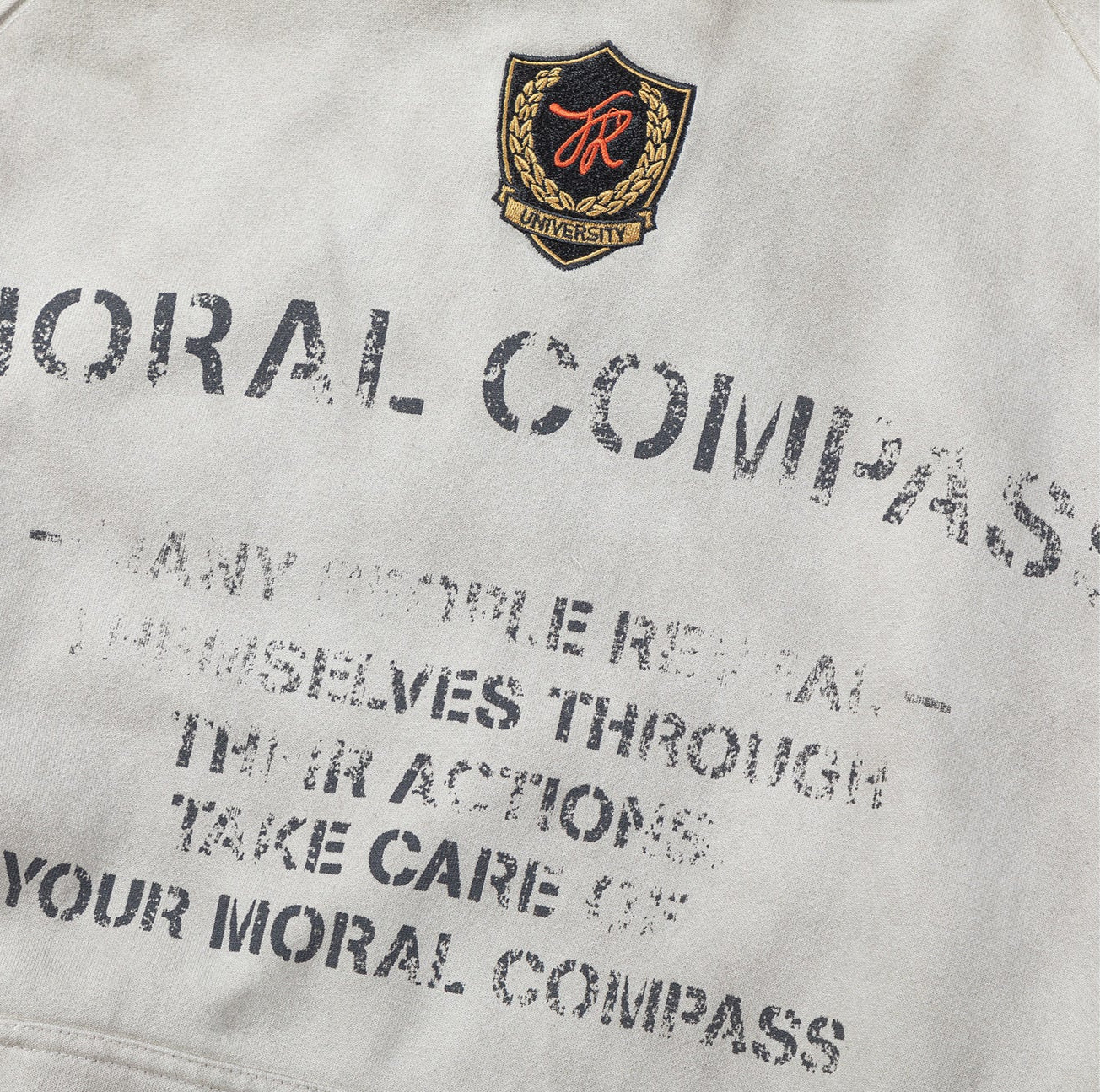 Moral Compass Graphic Hoodie