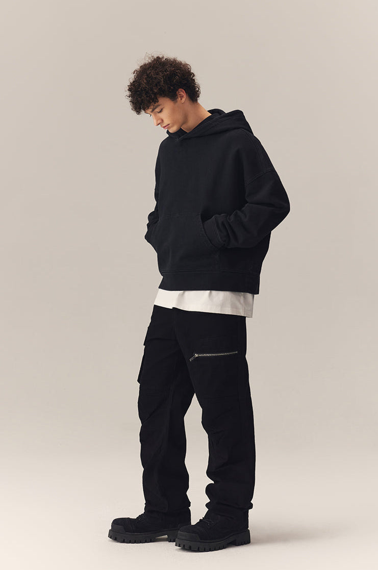 Oversized Cotton Hoodie