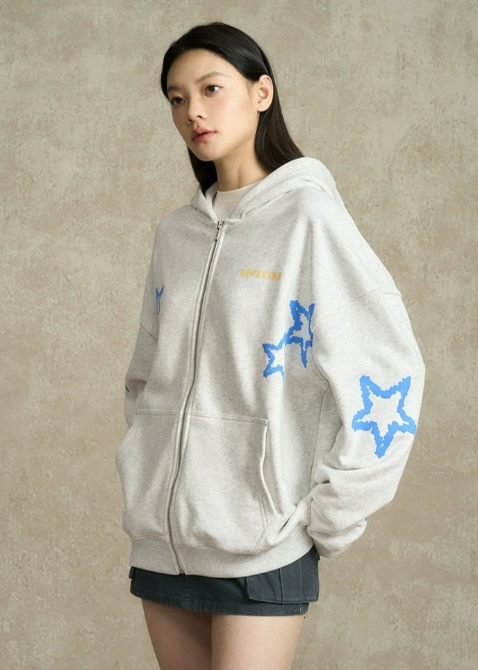 Star Zip Hoodie
