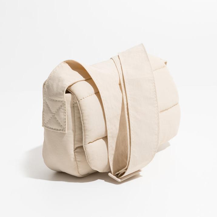 Mini Quilted Square Shoulder Bag