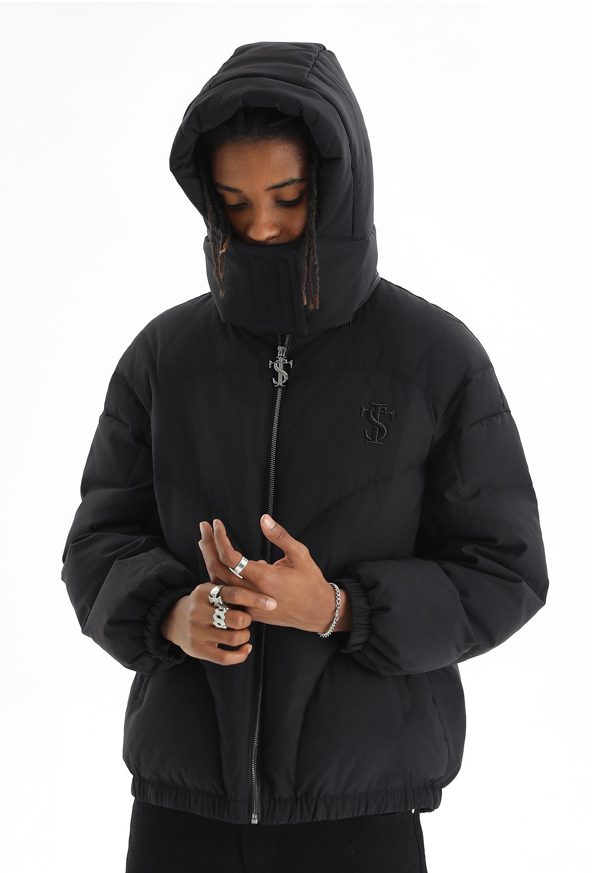 Quilted Down Puffer Jacket