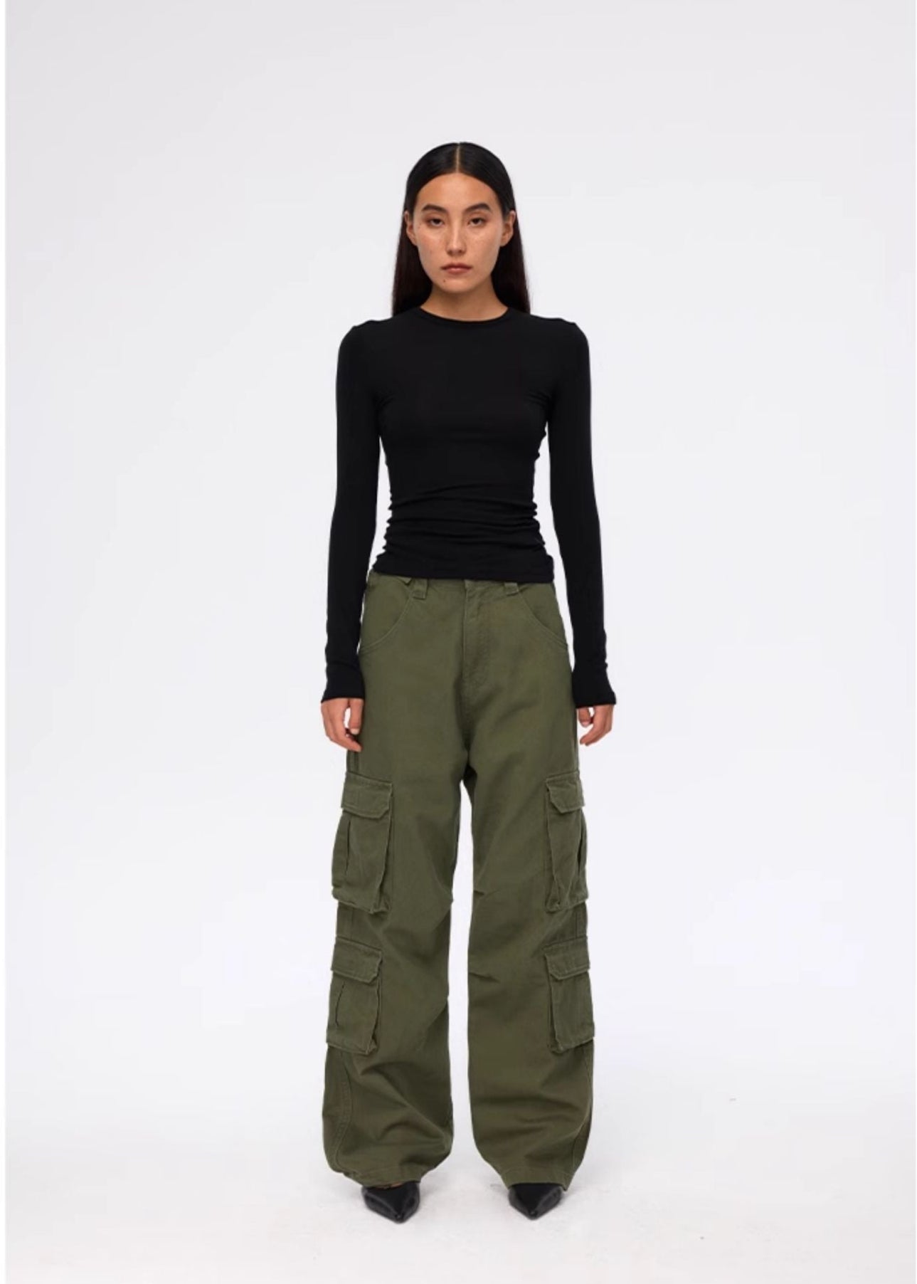 Multi-Pocket Cargo Pants