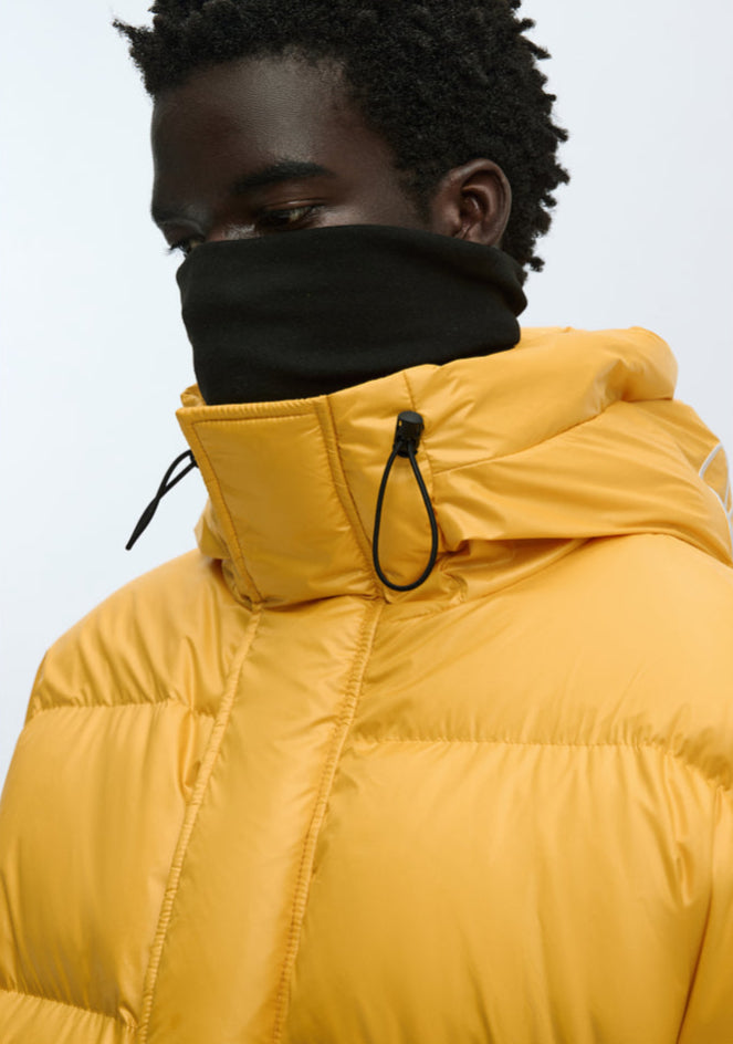 Cropped Retro Puffer Jacket