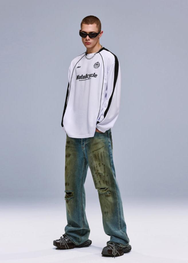 MotoRcycle Racing Long Sleeve Jersey