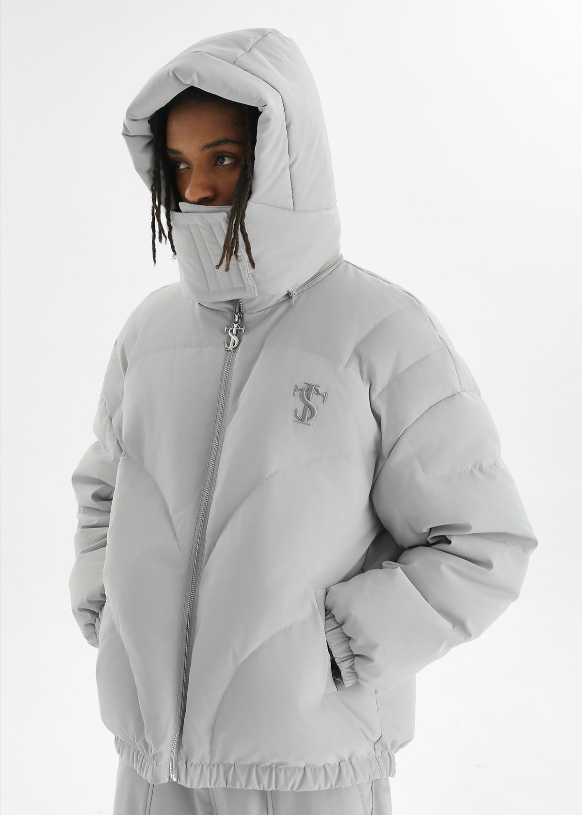 Quilted Down Puffer Jacket