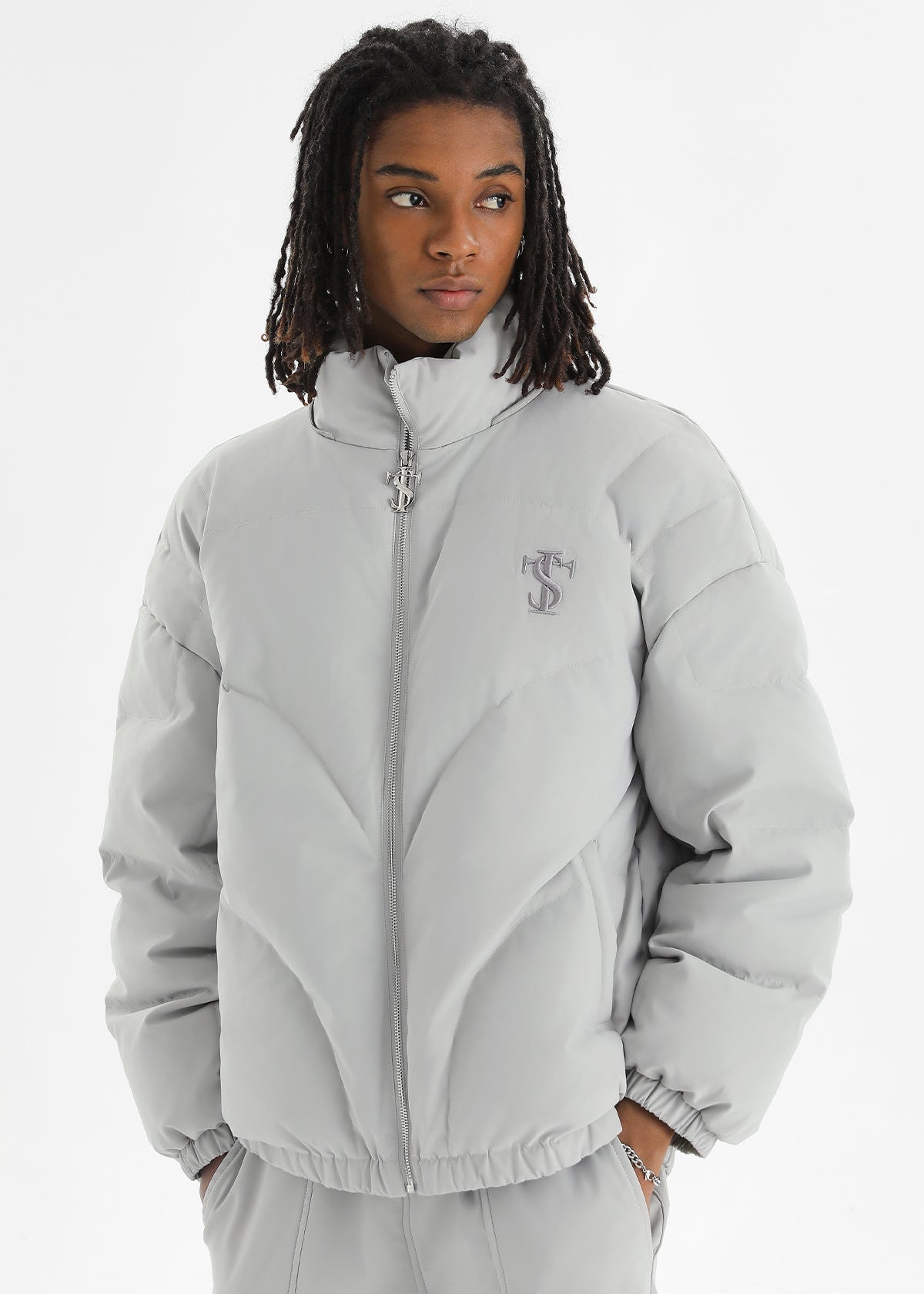 Quilted Down Puffer Jacket