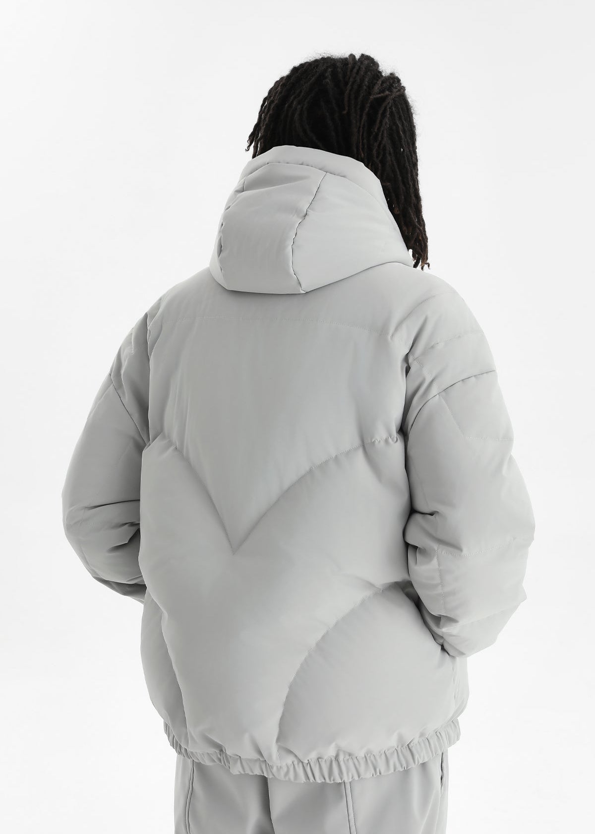 Quilted Down Puffer Jacket